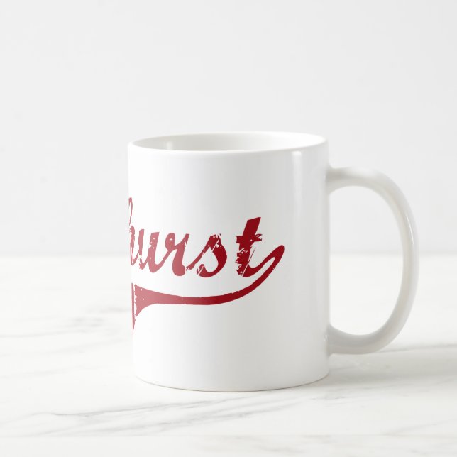 Taza De Café Diseño clásico de Lyndhurst Ohio (Derecha)
