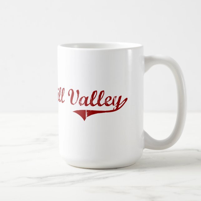 Taza De Café Diseño clásico de Milpitas California (Derecha)