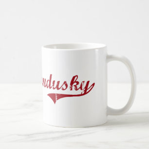 Taza De Café Diseño clásico superior de Sandusky Ohio