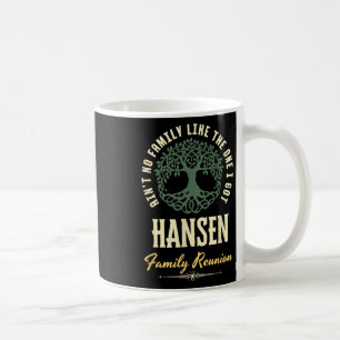 Taza De Café Diseño coincidente de Family Reunion 2025 - Hansen