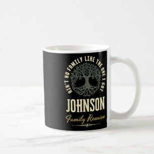 Taza De Café Diseño coincidente de Family Reunion 2025 - Johnso