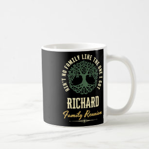 Taza De Café Diseño coincidente de Family Reunion 2025 - Richar