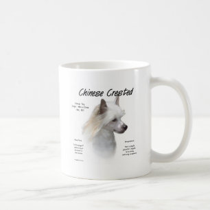 Taza De Café Diseño con cresta chino de la historia (del