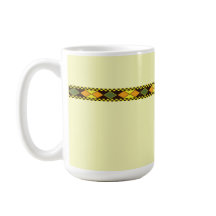 Diseño continuo de naranja amarillo