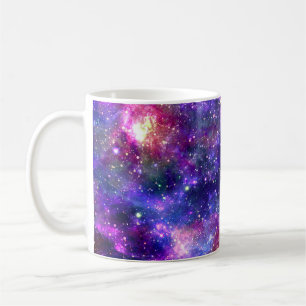 Taza De Café Diseño cósmico de impresión nocturna de galaxia