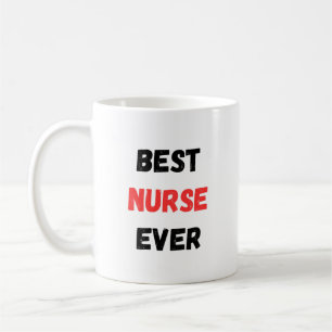 Taza De Café Diseño de Agradecimiento a la Mejor Enfermera