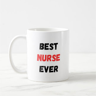 Taza De Café Diseño de Agradecimiento a la Mejor Enfermera 