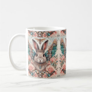 Taza De Café Diseño de AI Princess Bunny Rabbit Fairy