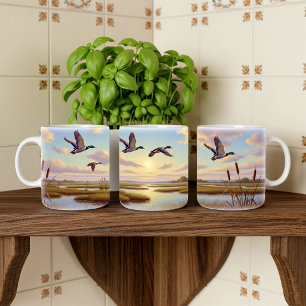 Taza De Café Diseño de ajuste de taquilla de pintura digital en