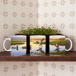 Taza De Café Diseño de ajuste de taquilla de pintura digital en