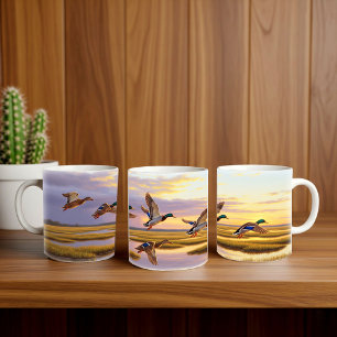 Taza De Café Diseño de ajuste de taquilla de pintura digital en