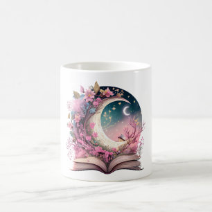 Taza De Café Diseño de amante de libros de fantasía