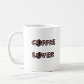 Taza De Café Diseño de amante del café con frijol real