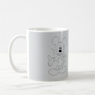 Taza De Café Diseño de Arte Abstracto Oscuro Místico | Minimal 
