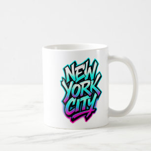 Taza De Café Diseño de arte callejero en Nueva York
