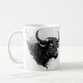 Taza De Café Diseño de arte de toros para Mug