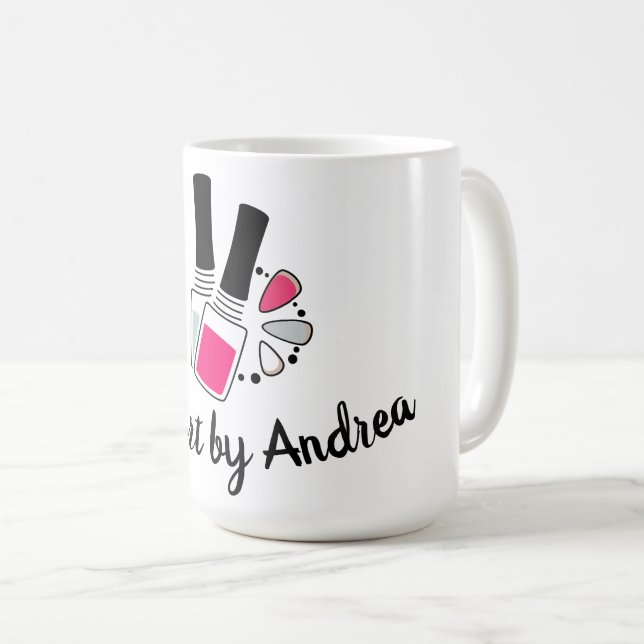 Taza De Café Diseño de arte en miniatura (Anverso derecho)