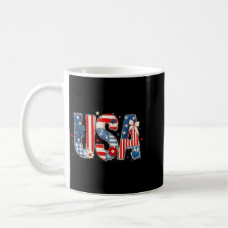Taza De Café Diseño de arte en tela acolchada de orgullo nacion