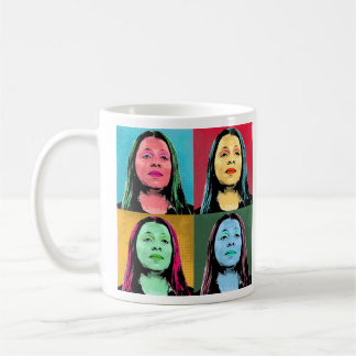 Taza De Café Diseño de arte Letitia James Pop