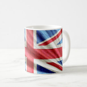 Taza De Café Diseño de bandera/estandarte Union 3D