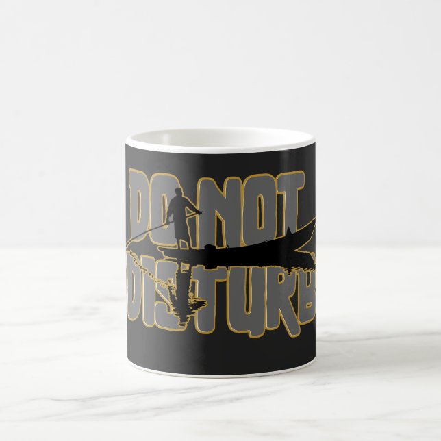 Taza De Café Diseño de Barco Soledad Tranquila - No Molestar (Centro)