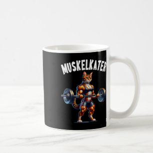 Taza De Café Diseño de barra de gato para culturistas culturism
