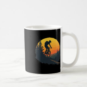 Taza De Café Diseño de bicicleta de montaña para hombres y muje