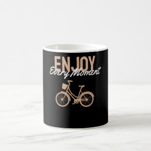 Taza De Café Diseño de bicicletas - Disfruta cada momento