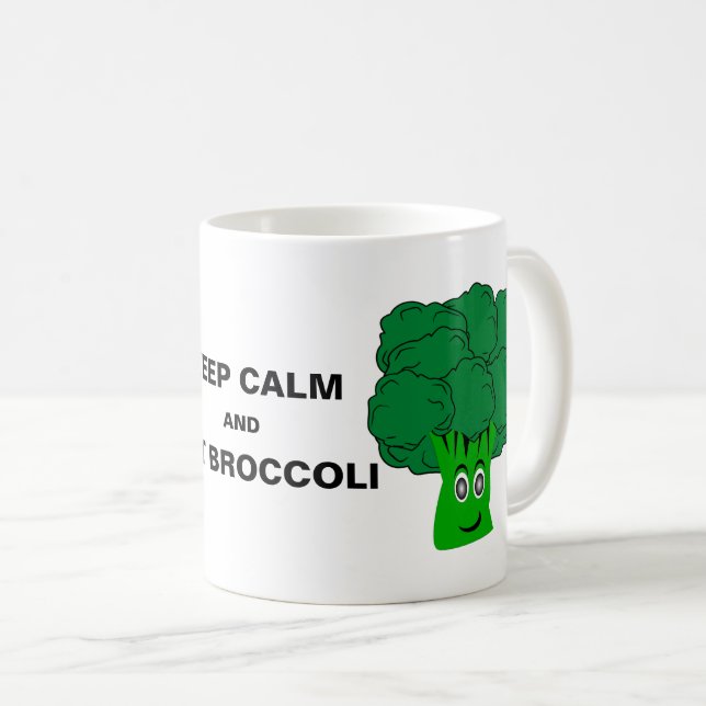Taza De Café Diseño de Broccoli (Anverso derecho)