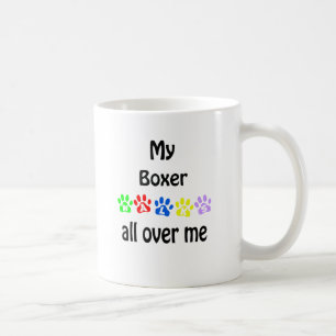 Taza De Café Diseño de caminatas de boxer