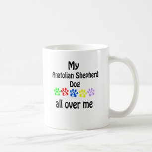 Taza De Café Diseño de Caminatas de Pastor Anatoliano