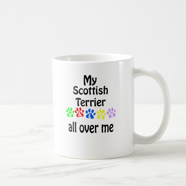 Taza De Café Diseño de caminatas territoriales en Escocia (Derecha)