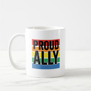 Taza De Café Diseño de camiseta de apoyo al orgullo vintage Pro