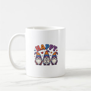 Taza De Café Diseño de camiseta de arcoíris gnomo del mes del o