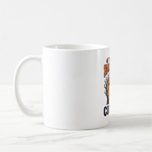 Taza De Café Diseño de camiseta de bruja de calabaza de disfraz
