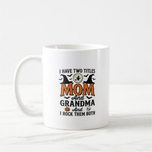 Taza De Café Diseño de camiseta de bruja vintage de Halloween M