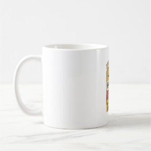 Taza De Café Diseño de camiseta de chica pastor alemán amante d