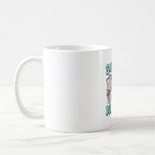 Taza De Café Diseño de camiseta de enfermera escolar vintage de