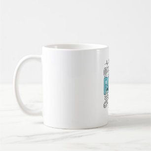 Taza De Café Diseño de camiseta de enfermera quirúrgica del equ