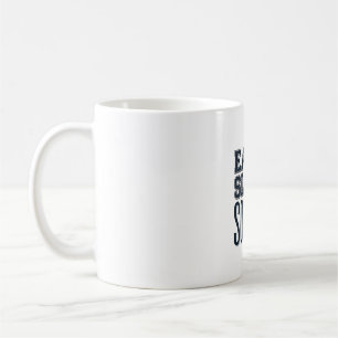 Taza De Café Diseño de camiseta de fútbol Vintage Eat Sleep (2)