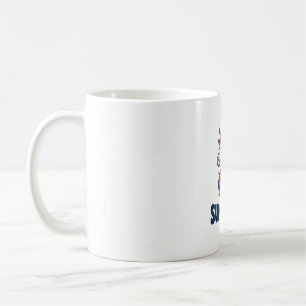 Taza De Café Diseño de camiseta de grabado vintage de Supercorn