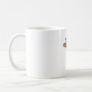 Taza De Café Diseño de camiseta de jirafa que se asoma con grab