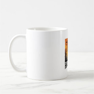 Taza De Café Diseño de camiseta de mano de zombie de cementerio