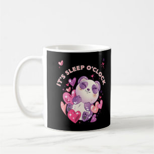 Taza De Café Diseño de camiseta de panda dormilón lindo