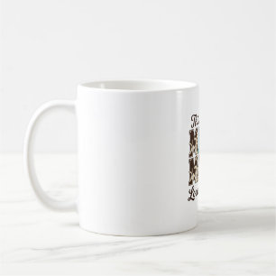 Taza De Café Diseño de camiseta de vaca de las Highlands Mama a