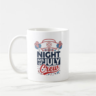 Taza De Café Diseño de camiseta patriótica para enfermera del t