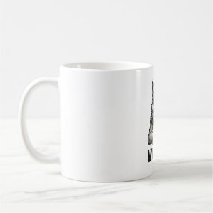 Taza De Café Diseño de camiseta vectorial de grabado vintage de