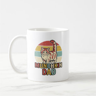 Taza De Café Diseño de camiseta vectorial para papá Munchkin am