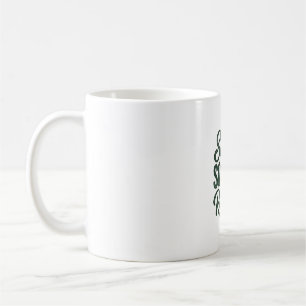 Taza De Café Diseño de camiseta vintage de fútbol repetido Come