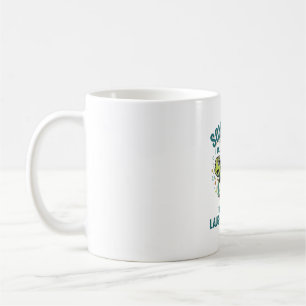 Taza De Café Diseño de camiseta vintage de tortuga divertida ha